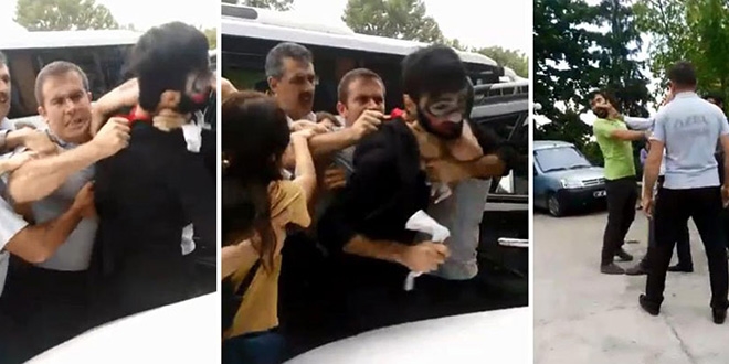 KTÜ'de öğrencilere 'Hoşgeldiniz' dayağı