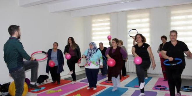 Edirne'de kadınlar 'obezite okulu'nda zayıflayacak