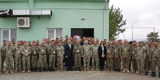 Trkiye-Grcistan-Azerbaycan'dan ortak askeri eitim