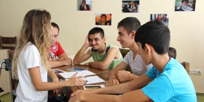 Görevlendirme yapılan belediyeden engelli çocuklar için etkinlik