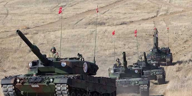 Silopi-Habur bölgesindeki tatbikat 12'inci gününde