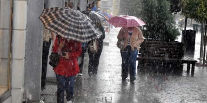 İstanbul için 'kuvvetli sağanak' uyarısı