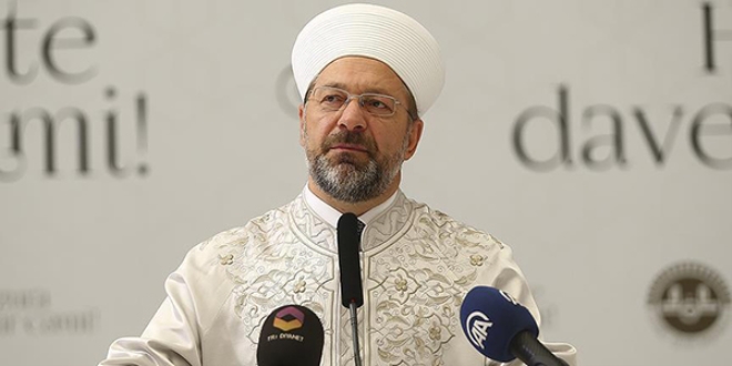 Diyanet leri Bakan Erba'tan 'cami' aklamas