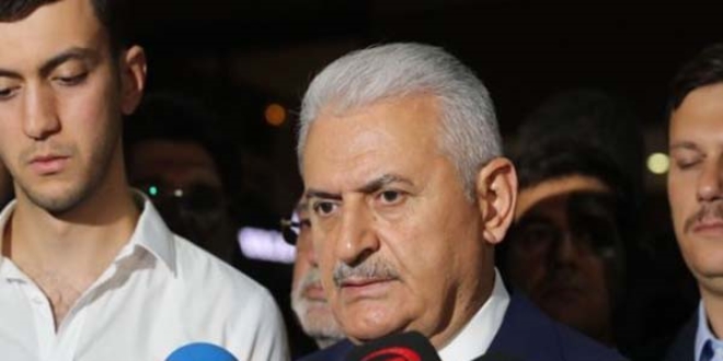 Ba�bakan Y�ld�r�m'dan Bakan Arslan'a ziyaret