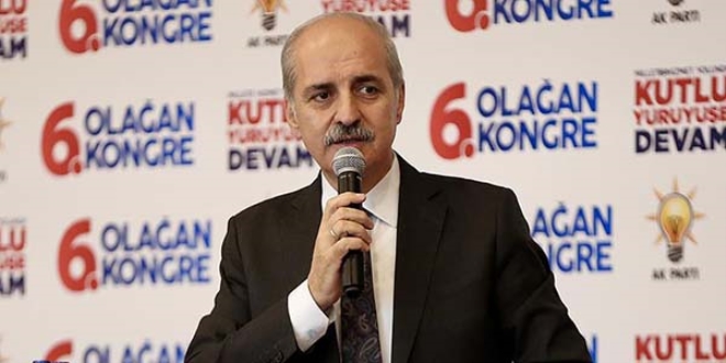 Kurtulmu�: Birileri Barzani'nin s�rt�n� s�vazl�yor