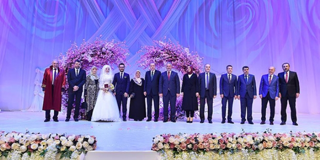 AK Parti İstanbul Milletvekili Turan'ın oğlu evlendi