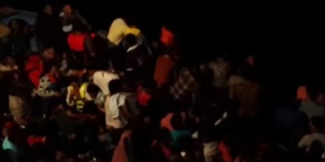 Trk gemisi Akdeniz'de 75 gmeni kurtard