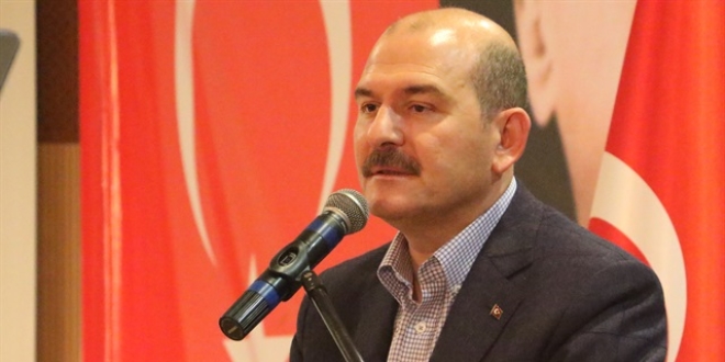 Bakan Soylu: PKK, Lazkiye zerinden Akdeniz ve Ege'ye szyor