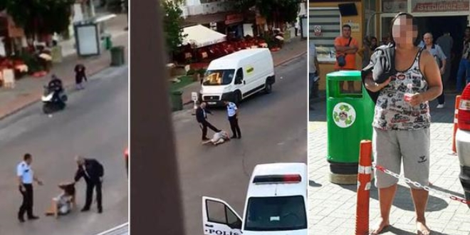 Kadına dayak atan polis tutuklandı