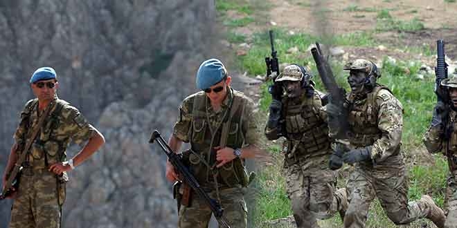 Siirt'teki terör operasyonu: 1 asker yaralı