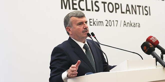 Türkiye Belediyeler Birliğinin yeni başkanı belli oldu