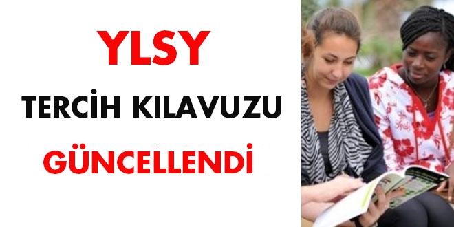 YLSY tercih kılavuzu güncellendi