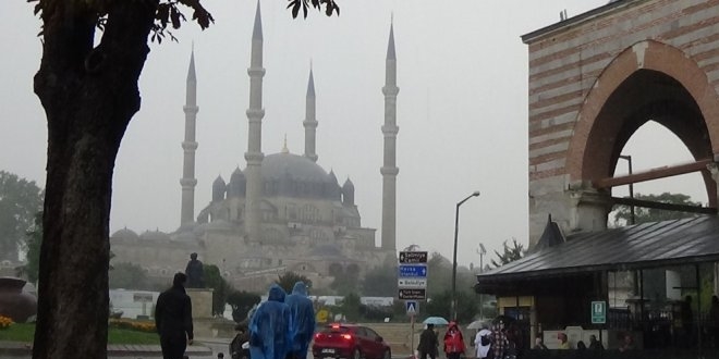 Edirne'de sa�anak etkili oluyor