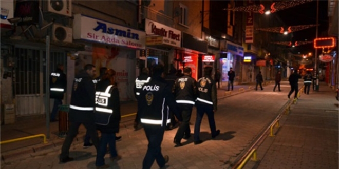 Malatya'da 150 polisin katılımıyla asayiş uygulaması