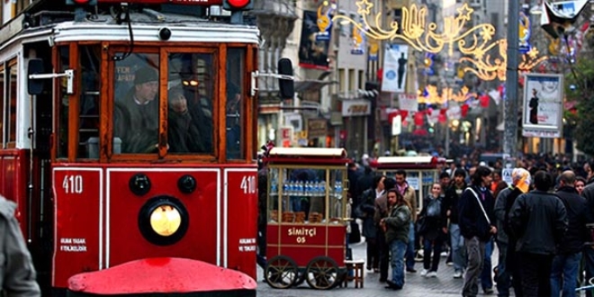 �stanbul'a gelen turist say�s� artt�