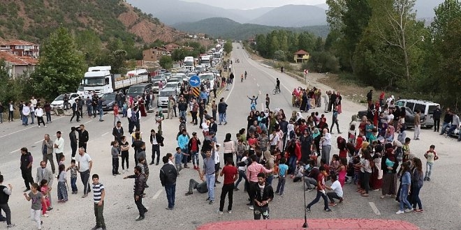 Ankara-Karabk karayolunu ift ynl trafie kapattlar