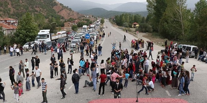 Ankara-Karabük karayolunu çift yönlü trafiğe kapattılar