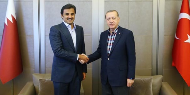 Katar Emiri, Türkiye ile iş birliği protokollerini imzaladı