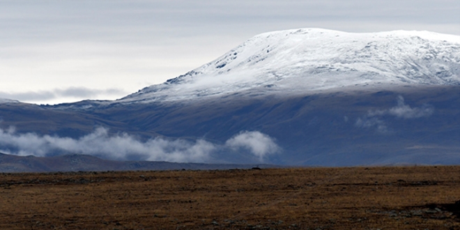 Kars'ta beklenen kar ya���� ba�lad�
