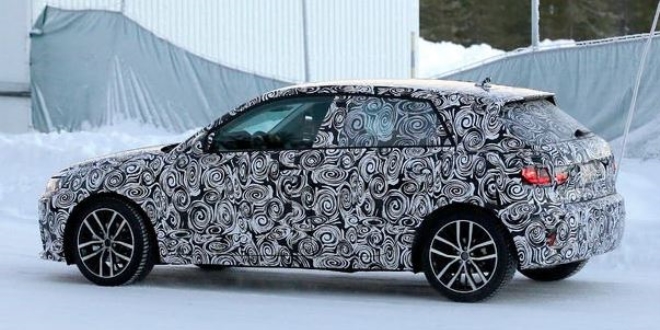 Yeni Audi A1'in ilk fotoraflar szd