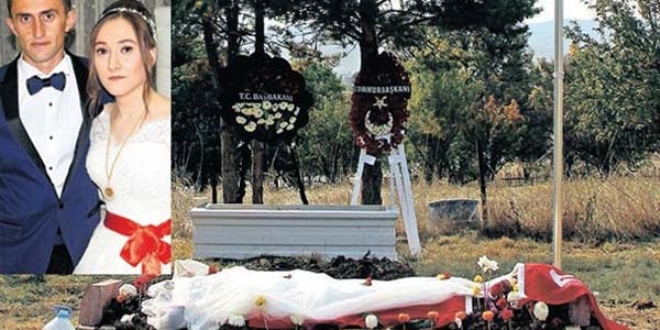 Şehidin vasiyeti yerine geldi... Ağlatan gelinlik!