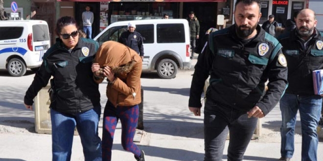Hakkında 25 yıl hapis cezası bulunan kadın yakalandı