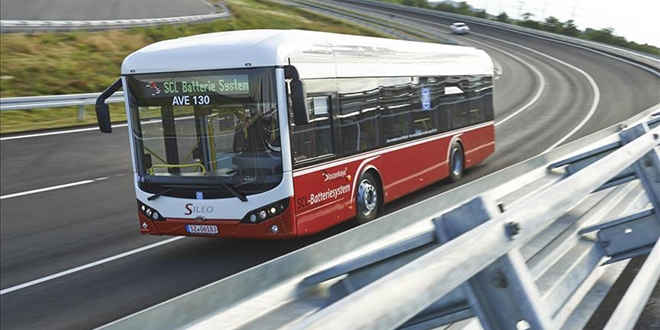 Yerli elektrikli otobüs Avrupa'da görücüye çıktı