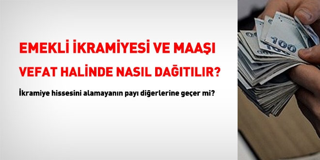 Emekli ikramiye hissesini alamayann pay, dierlerine geer mi?