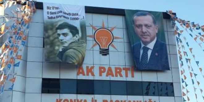 AK Parti Konya l Bakanlna Hasan Ang'nn atandn aklad