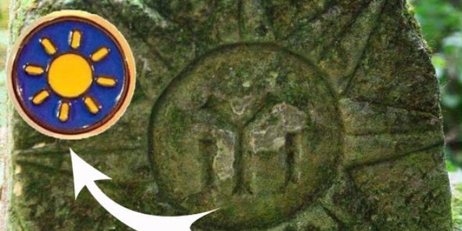 Logo tartışmalarına bu fotoğrafla yanıt verdi