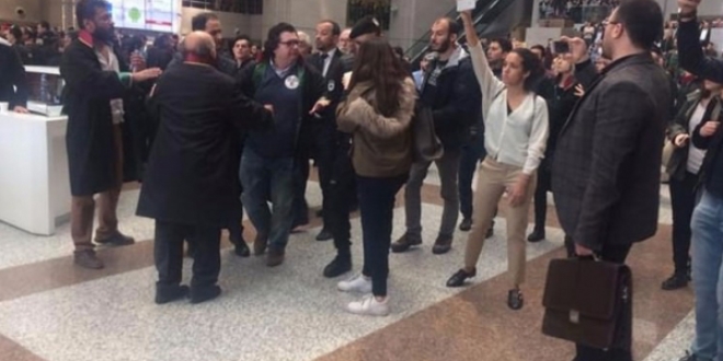 İstanbul Adalet Sarayı'nda gerginlik