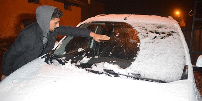 2 ilde kar ya���� etkili oldu