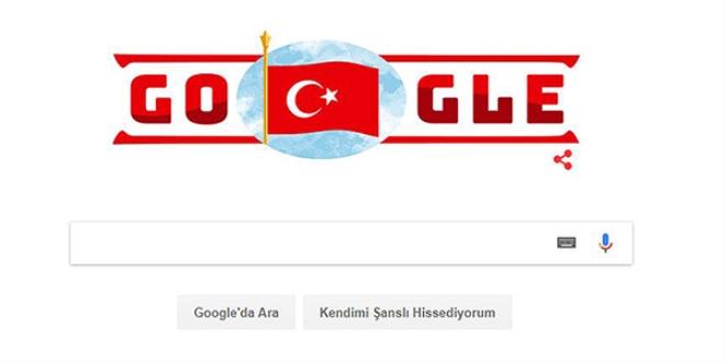 Google Cumhuriyet Bayram'n kutlad