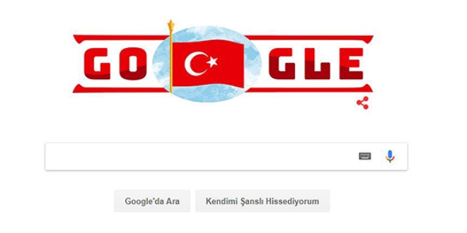 Google Cumhuriyet Bayramı'nı kutladı