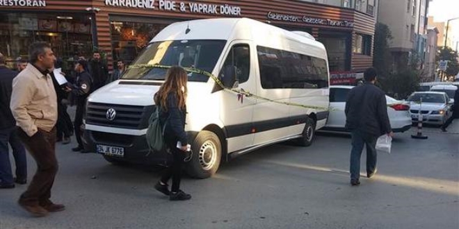 İstanbul'da öğrenci servis sürücüsüne silahlı saldırı
