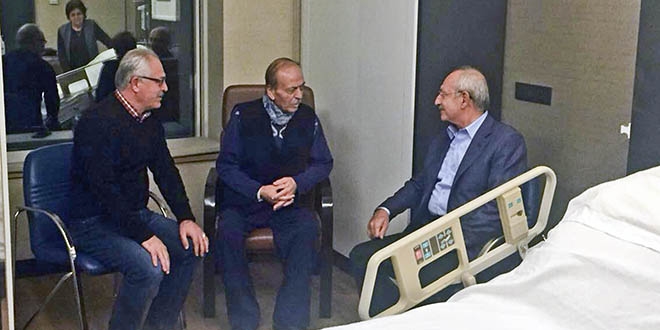 Kılıçdaroğlu'ndan hasta ziyareti