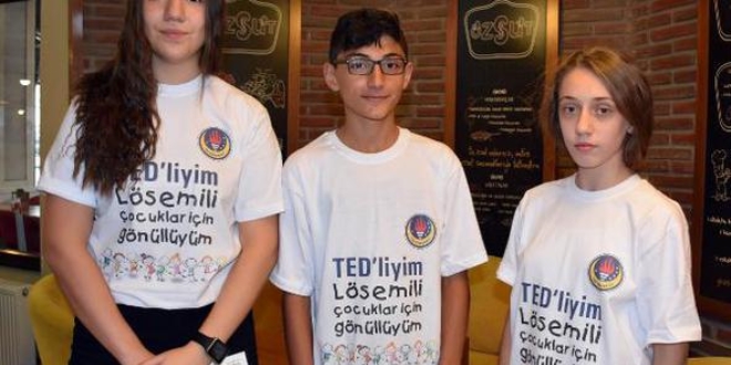 Öğrenciler LÖSEV için mesai yaptı