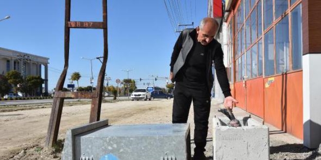 Van'da 200 bin TL'lik bakır kablo çalındı