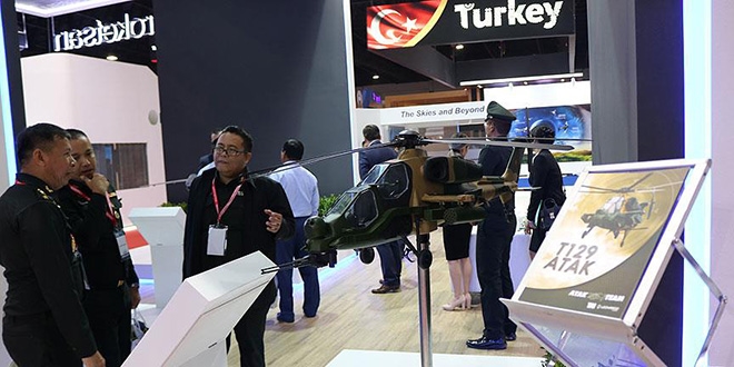 Savunma sanayi ürünleri Tayland'da görücüye çıktı