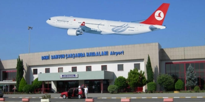 Samsun Çarşamba Havalimanı yeniden hizmete açıldı