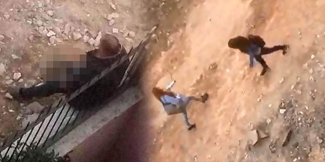 Kız yurdunun önünde iğrenç olay!