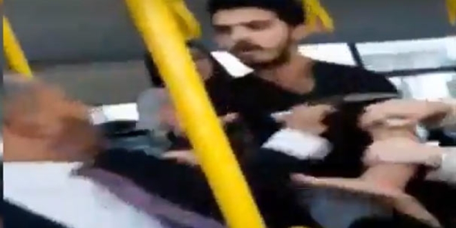 �of�r tornavidayla yolcuyu tehdit etti