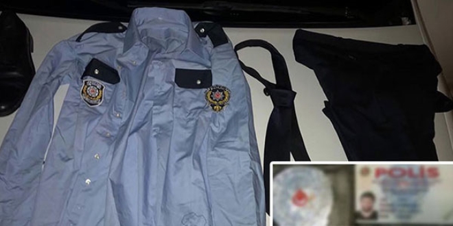 Yakalanan sahte polisin bahanesi şaşırttı
