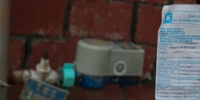54 g�nl�k su faturas� 448 bin 561 lira geldi