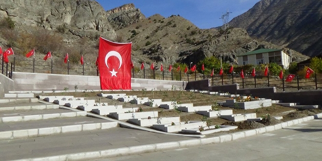 Erzurum'da Osmanlı şehitliği törenle açıldı
