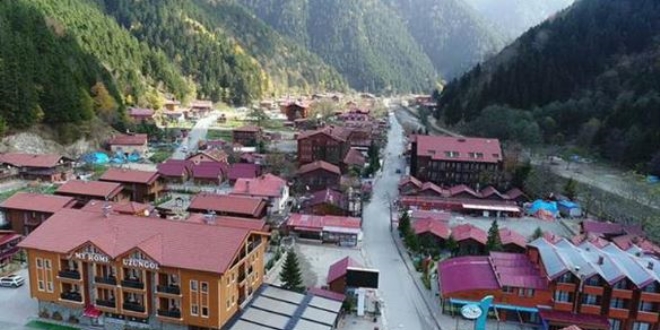 Uzungöl'de yıkımlar başlıyor