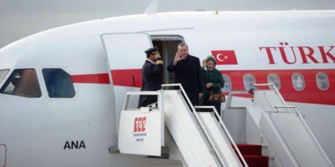 Erdoğan Rusya'dan ayrıldı, Kuveyt'e hareket etti