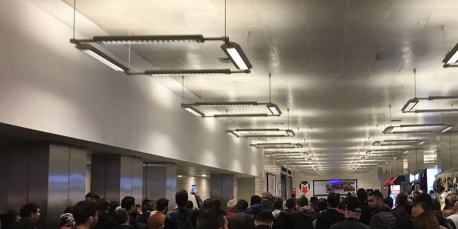 Atatürk Havalimanı metro istasyonunda alarm
