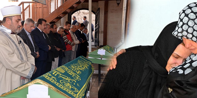 Babalar�n�n �ld�rd��� k�z karde�ler topra�a verildi!