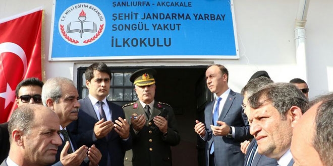 Şehit Yarbay Songül Yakut'un ismi okulda yaşayacak